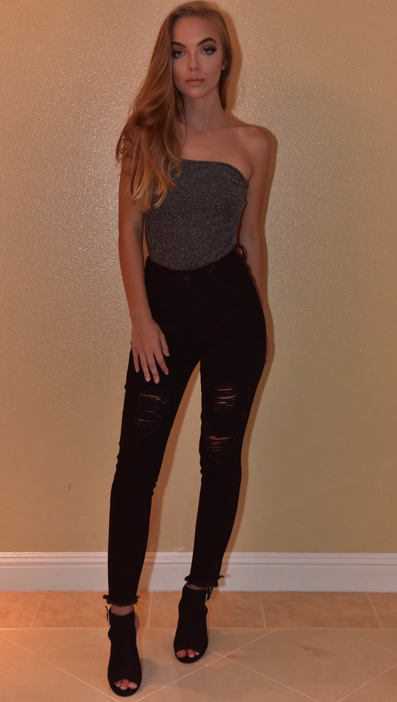 Black Denim Jeans